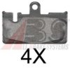 A.B.S. 37264 OE Brake Pad Set, disc brake